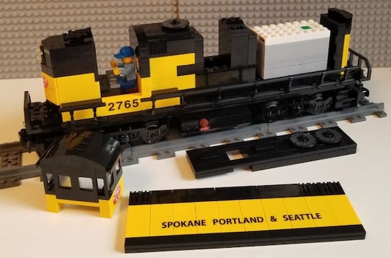 ---Please Read Item Description Lego Train Spokane Portland /& Seattle GP40