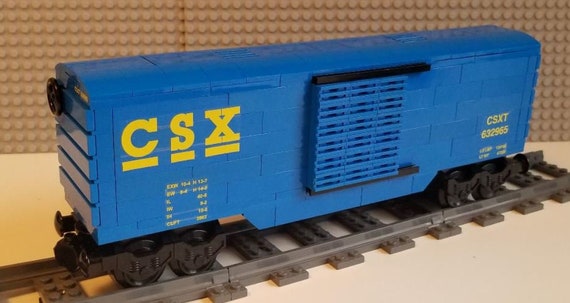 -Please Read Item Description Lego Train Custom Caboose Seattle Seahawks 