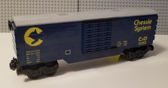 lego train boxcar