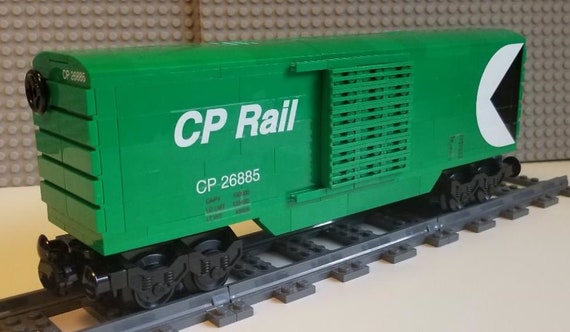 lego train boxcar