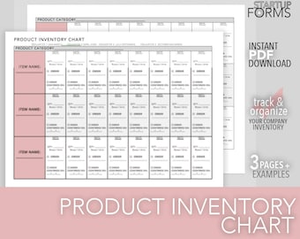 Produktinventar-Diagramm, Business-Produktinventar-Checkliste, Produktinventar-Checkliste, Firmeninventar, Produkt-Overhead