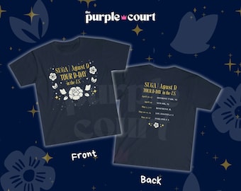 BTS SUGA TOUR D-DAY in JAPAN Tシャツ L BTS SUGA Agust D Tour D-Day T-shirt Size XL Black Unisex