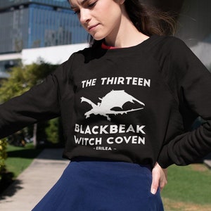 Throne of Glass Sweatshirt, The Thirteen Blackbeak Witch Coven, Halloween, Throne of Glass, Manon Blackbeak, Asterin, Irontheet Witches