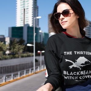 Throne of Glass Sweatshirt, The Thirteen Blackbeak Witch Coven, Halloween, Throne of Glass, Manon Blackbeak, Asterin, Irontheet Witches image 3