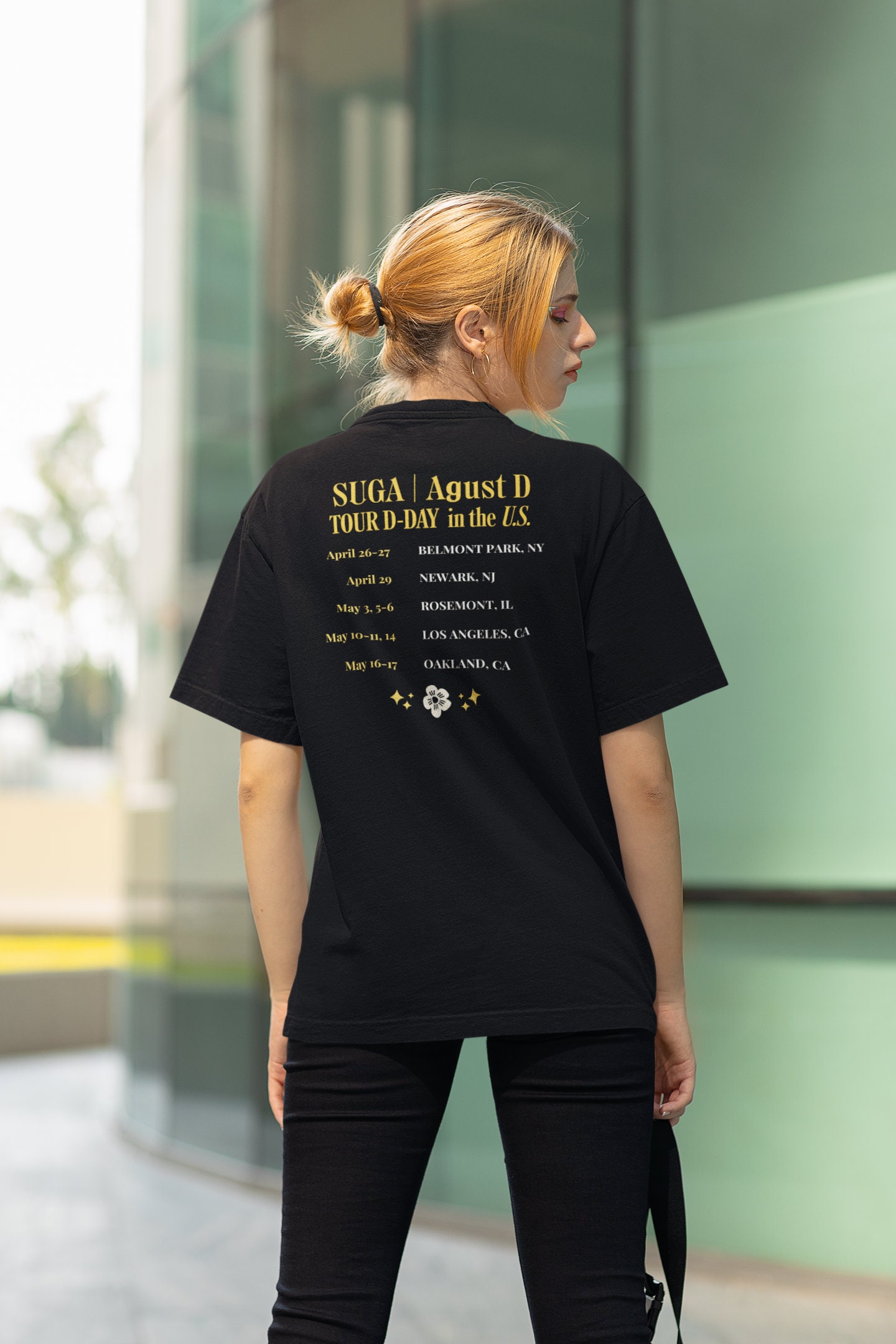 SUGA Agust D Tour D-day Shirt, SUGA Guitar Pick Tee, Suga