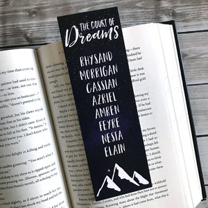 ACOTAR Series Bookmarks, Rhysand and Feyre, To the stars, Court of Dreams, Don't let the hard days win Officially licensed by Sarah J Maas image 9