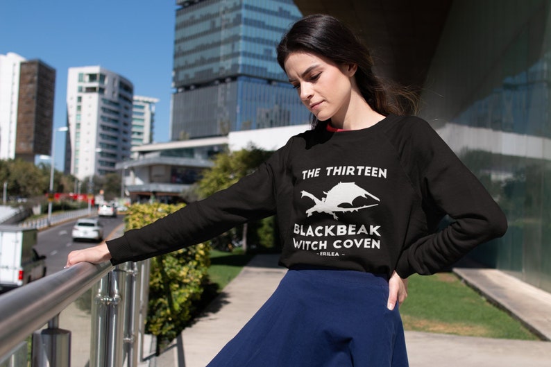 Throne of Glass Sweatshirt, The Thirteen Blackbeak Witch Coven, Halloween, Throne of Glass, Manon Blackbeak, Asterin, Irontheet Witches image 1