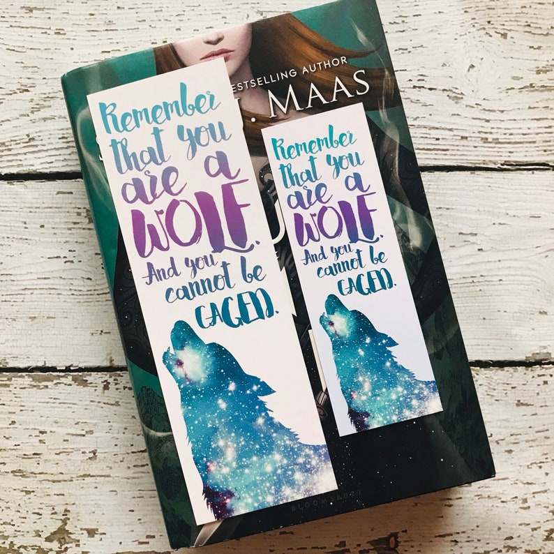 ACOTAR Series Bookmarks, Rhysand and Feyre, To the stars, Court of Dreams, Don't let the hard days win Officially licensed by Sarah J Maas image 2
