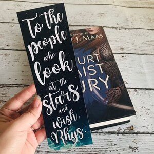 ACOTAR Series Bookmarks, Rhysand and Feyre, To the stars, Court of Dreams, Don't let the hard days win Officially licensed by Sarah J Maas image 5