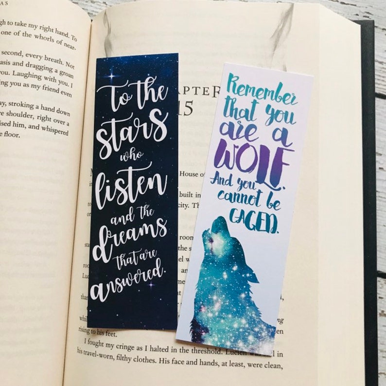 A Court Of Thorns And Roses Bookmark