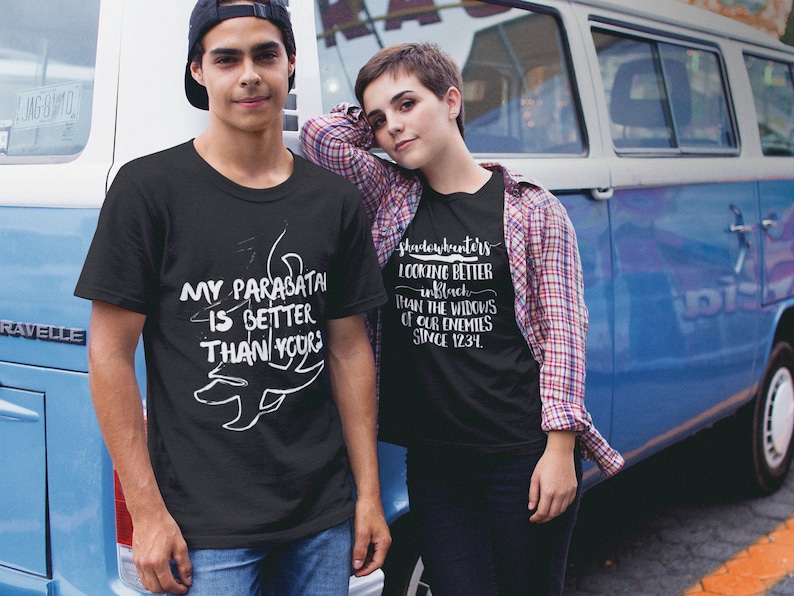 Shadowhunters Parabatai Shirt, Jace and Alec, Will and Jem, Cassandra Clare, Mortal Instruments, Infernal Devices image 3