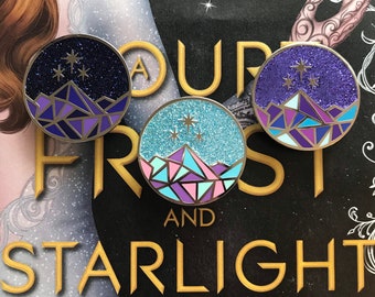 Night Court Hard Enamel Pin - Multiple color combinations to choose from!