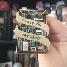 Book Enamel Pin, Enamel Pin, Book Pin, Book Enamel Pin, Pin Badge, Book  Lover Gift, Bookworm Gift, Book Lover, Book Club ,book Gift 