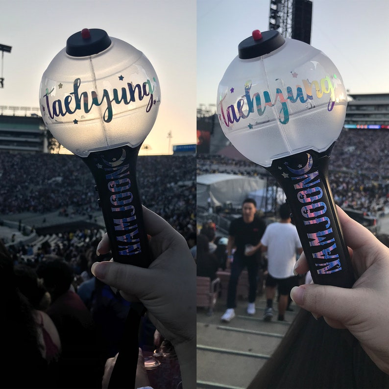 BTS ARMY Bomb Decal Sticker. Chose between all 7 members of | Etsy