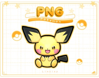 Pichu Pokemon PNGTuber | Reactive Vtuber Asset for OBS