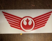 Rebel pilot wings decal
