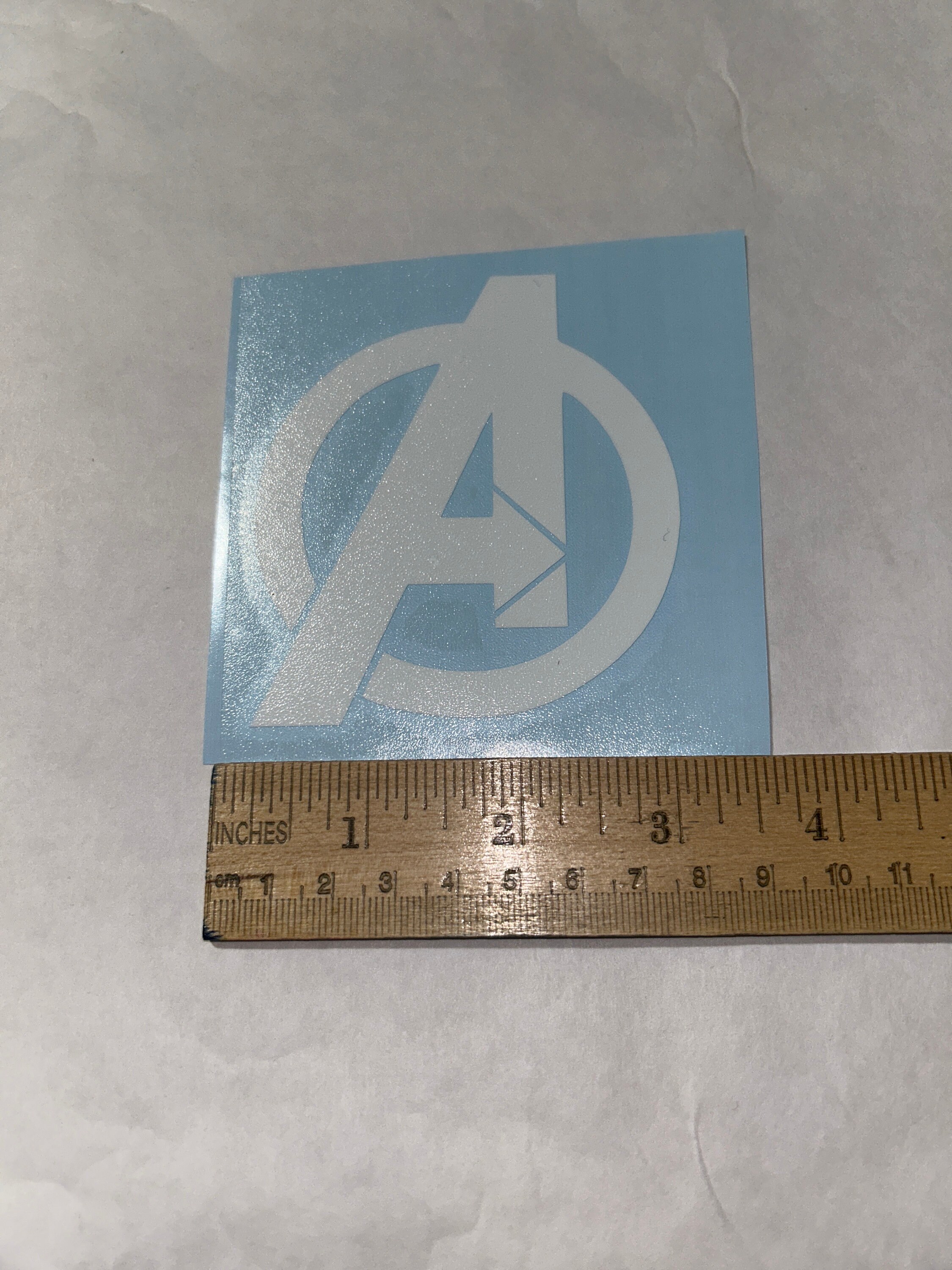 Avengers Logo Decal Etsy