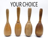 Your Choice Vintage Darning Egg Wooden Sock Darner Treen Woodenware Primitive Decor Mending Sewing Knitting Basket Tool