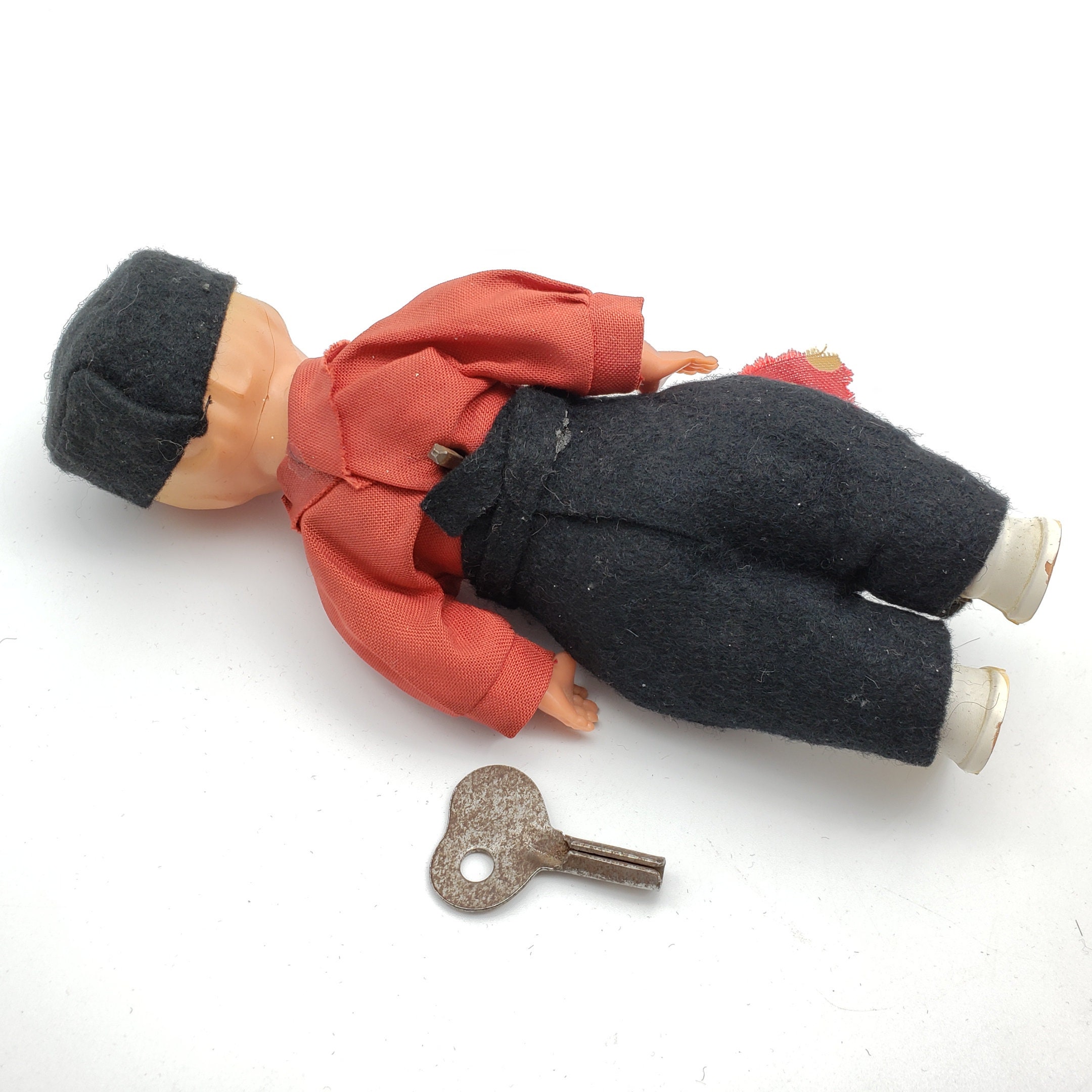 Vintage German Mechanical Doll Wind Up Toy Sweetheart Dancing Etsy