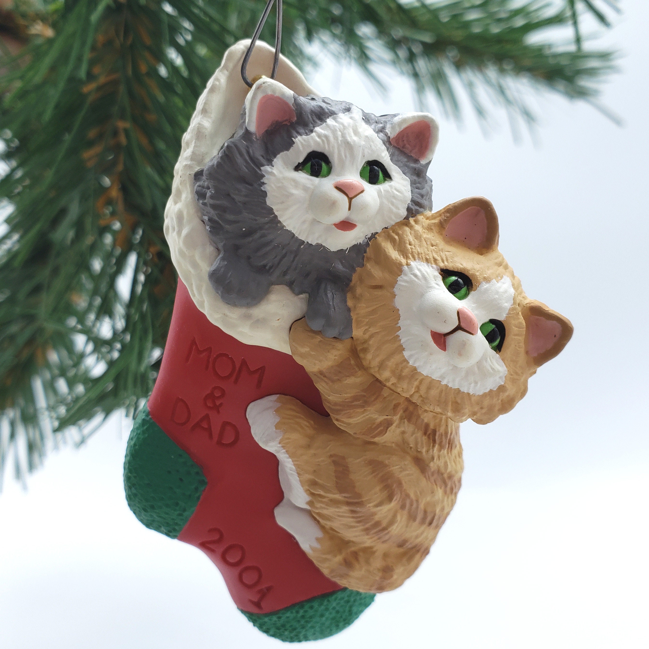 Hallmark cat christmas ornament Clearance