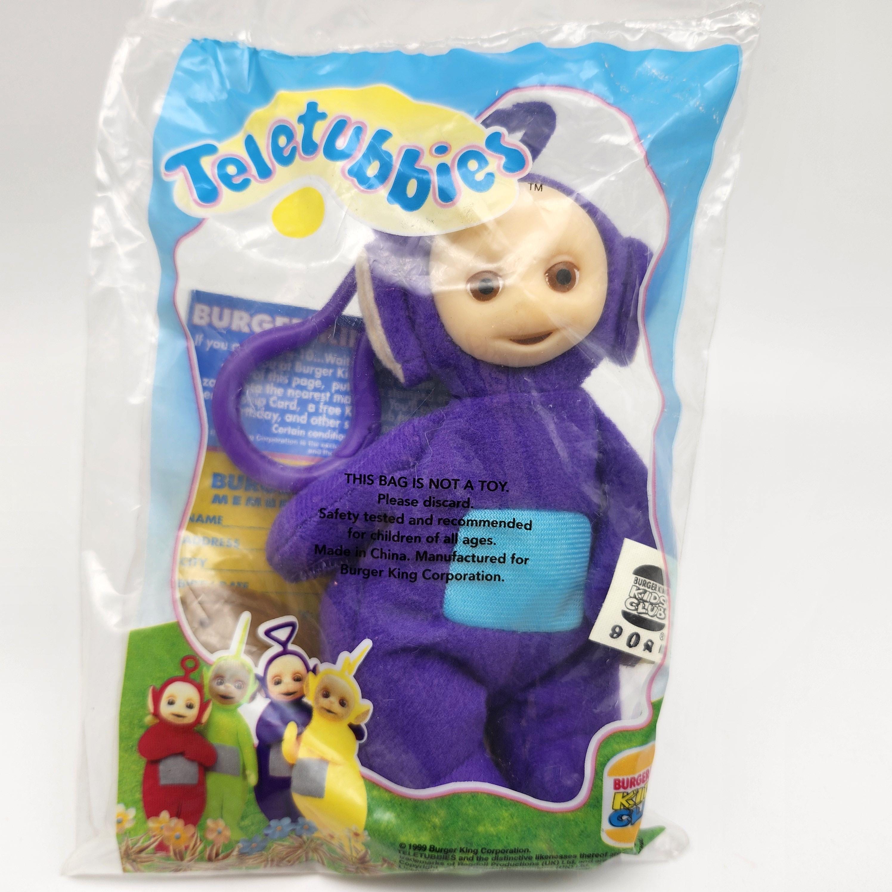Noo Rabbit Vintage Teletubbies Plush Clip on Beanbag Finger Puppet Your Choice Po ...