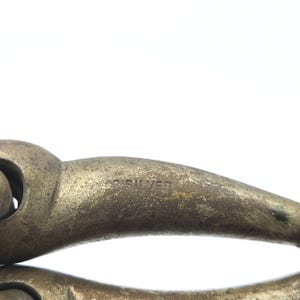 Mors De Bride Ancien – Filet Torsadé Rouillé, Vintage Cheval