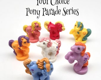 Your Choice My Little Pony G1 Petite Ponies Parade Series Miniature MLP 80s Vintage Collectible Toys