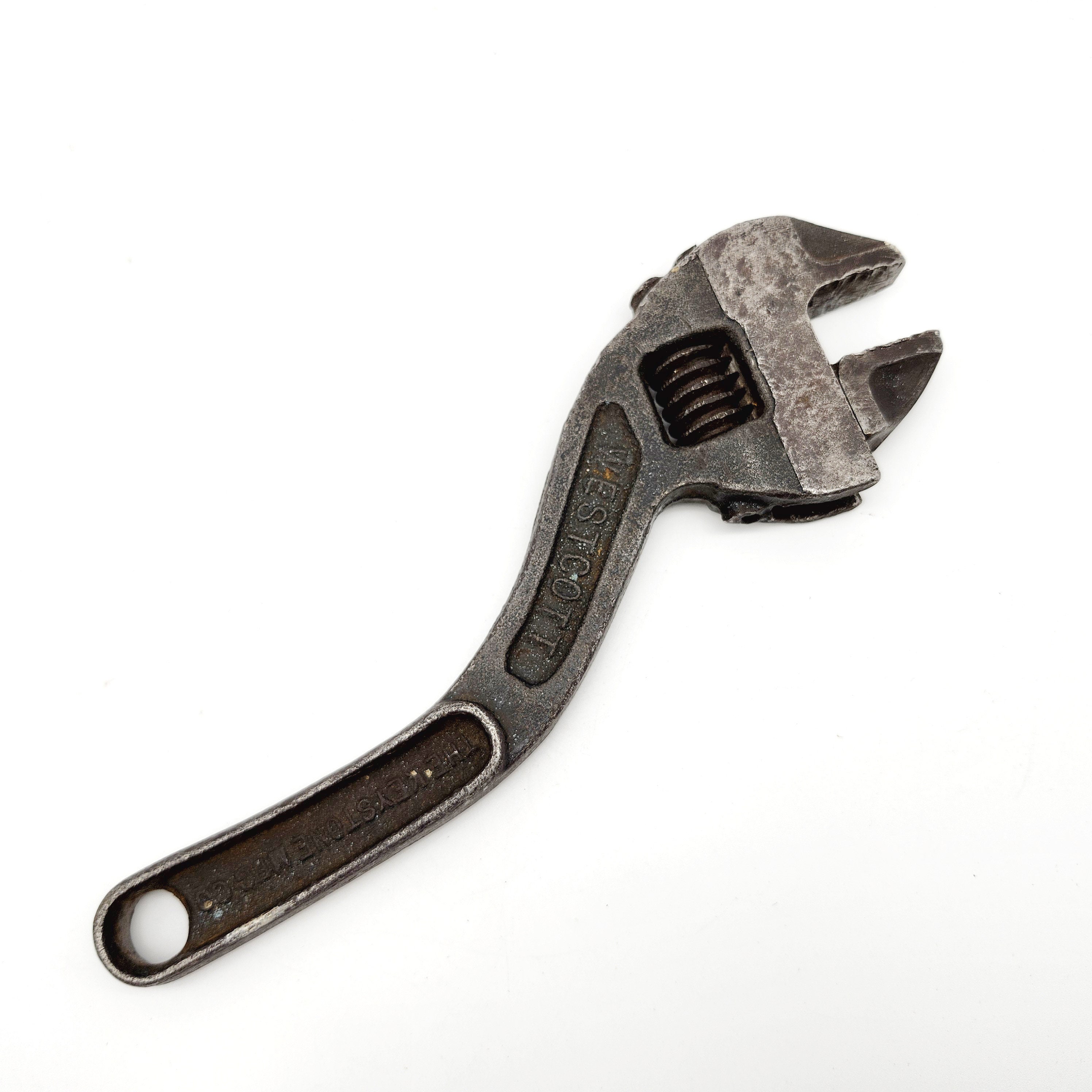 Vintage Westcott Wrench 8 78 Curved S Shaped Hand Tool Keystone Mfg Buffalo NY USA Etsy