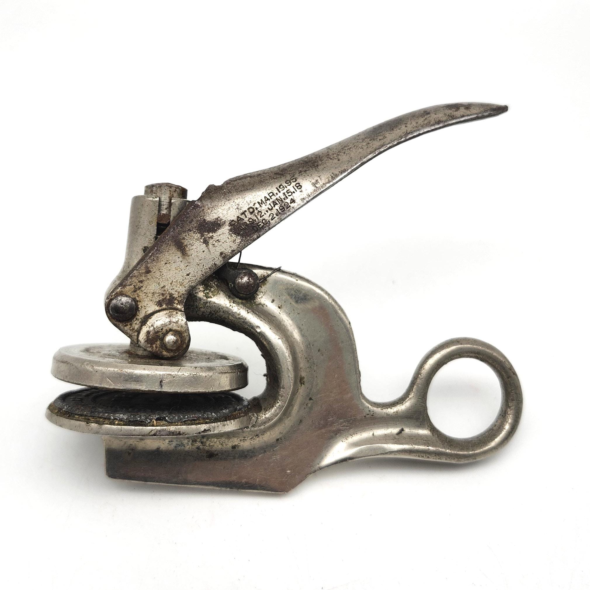アンティーク　ヴィンテージ　エンボッサー Vintage Seal Press Embosser - Etsy