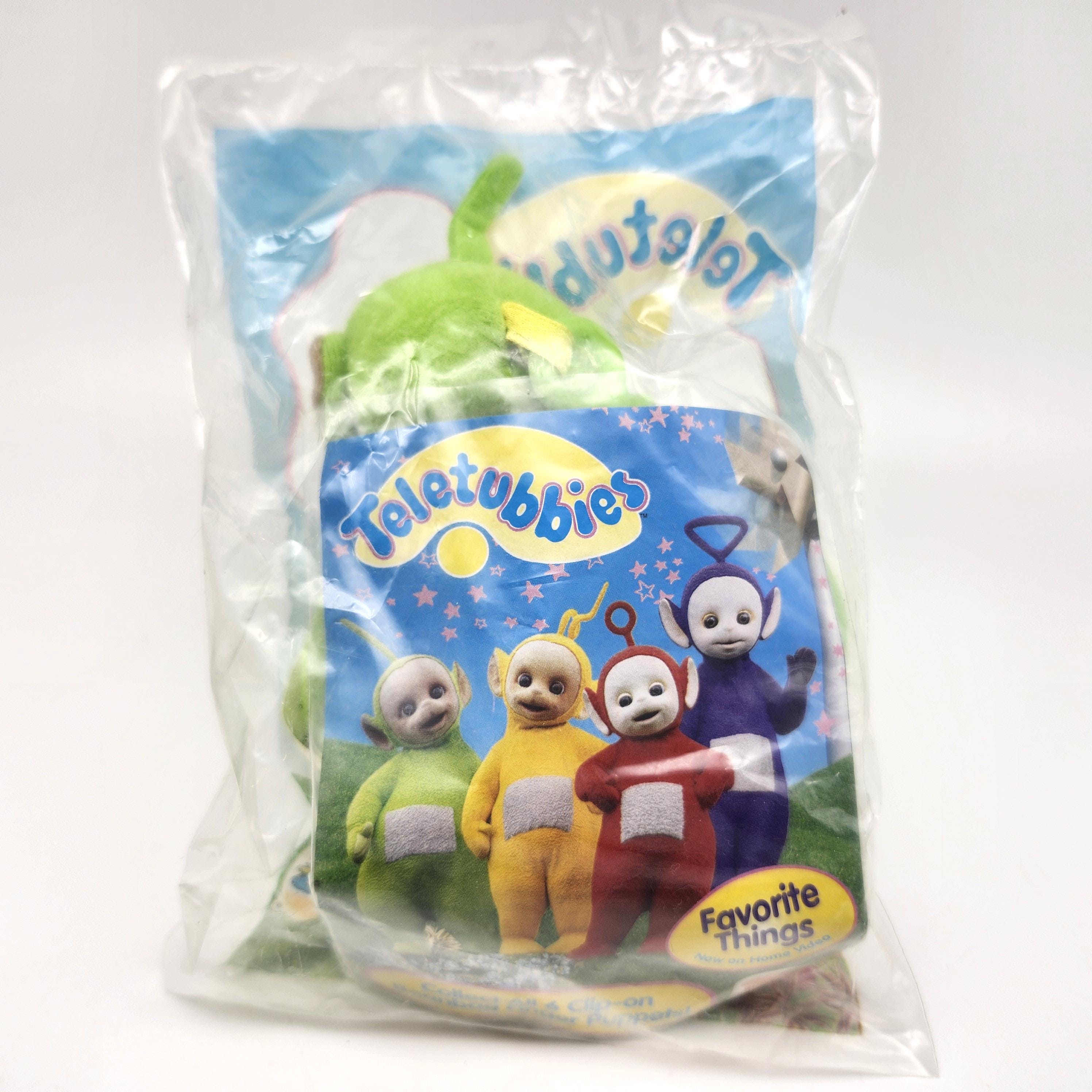 Noo Rabbit Vintage Teletubbies Plush Clip on Beanbag Finger Puppet Your Choice Po ...