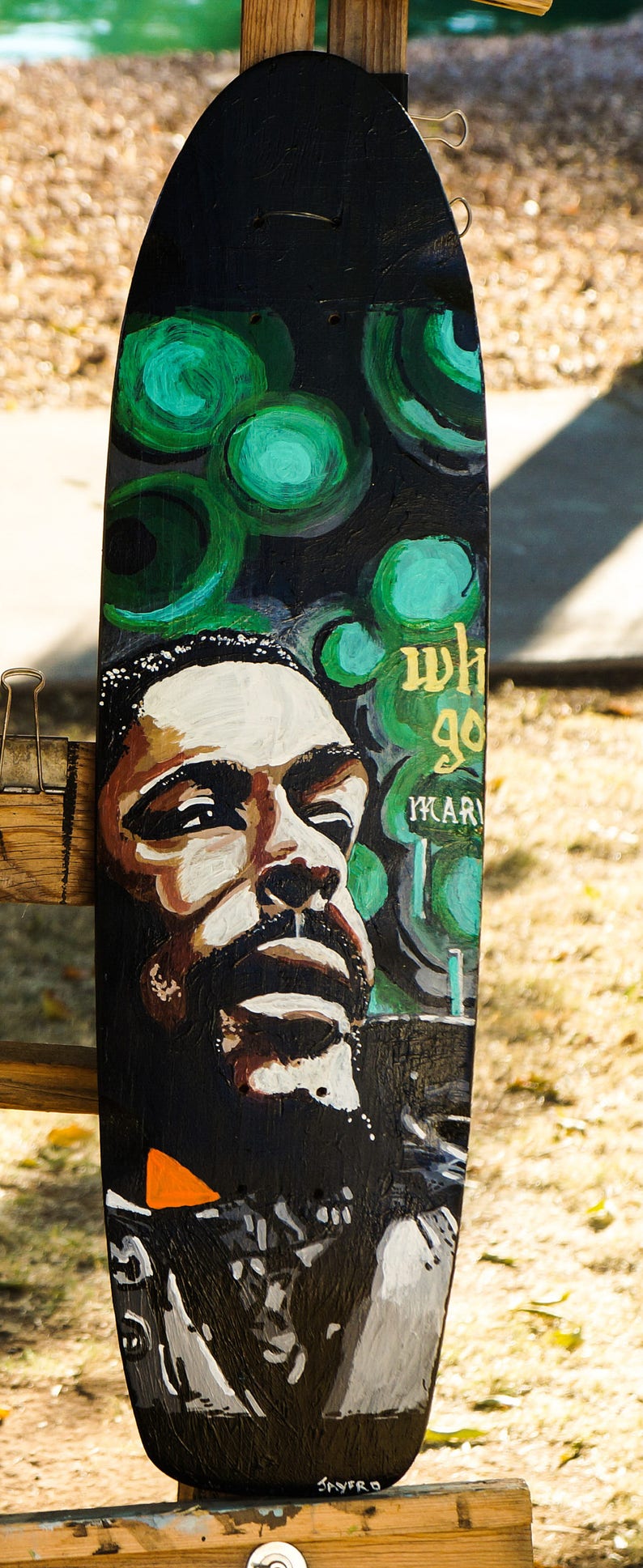 marvin gaye skateboard