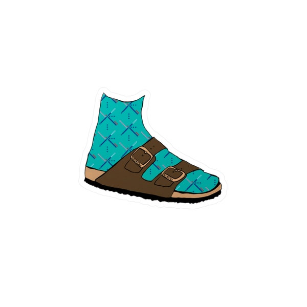 Birks and Socks PDX Vinyl Decals