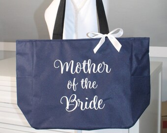 Mother of the Bride Tote Bag - Mother of Bride Gift Bag - Gift for Mother of the Bride - Mother of the Groom Tote Bag
