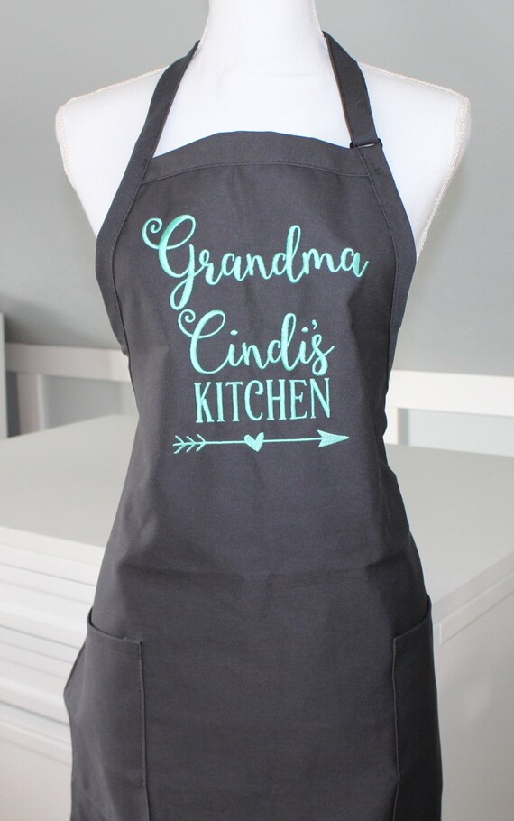 Oma Kuche Schurze Personalisiert Mit Oma Namen Etsy