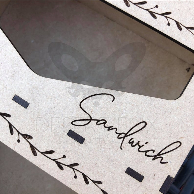 Baggie Storage Organizer SVG Sandwich Bag Holder Laser Cut Etsy