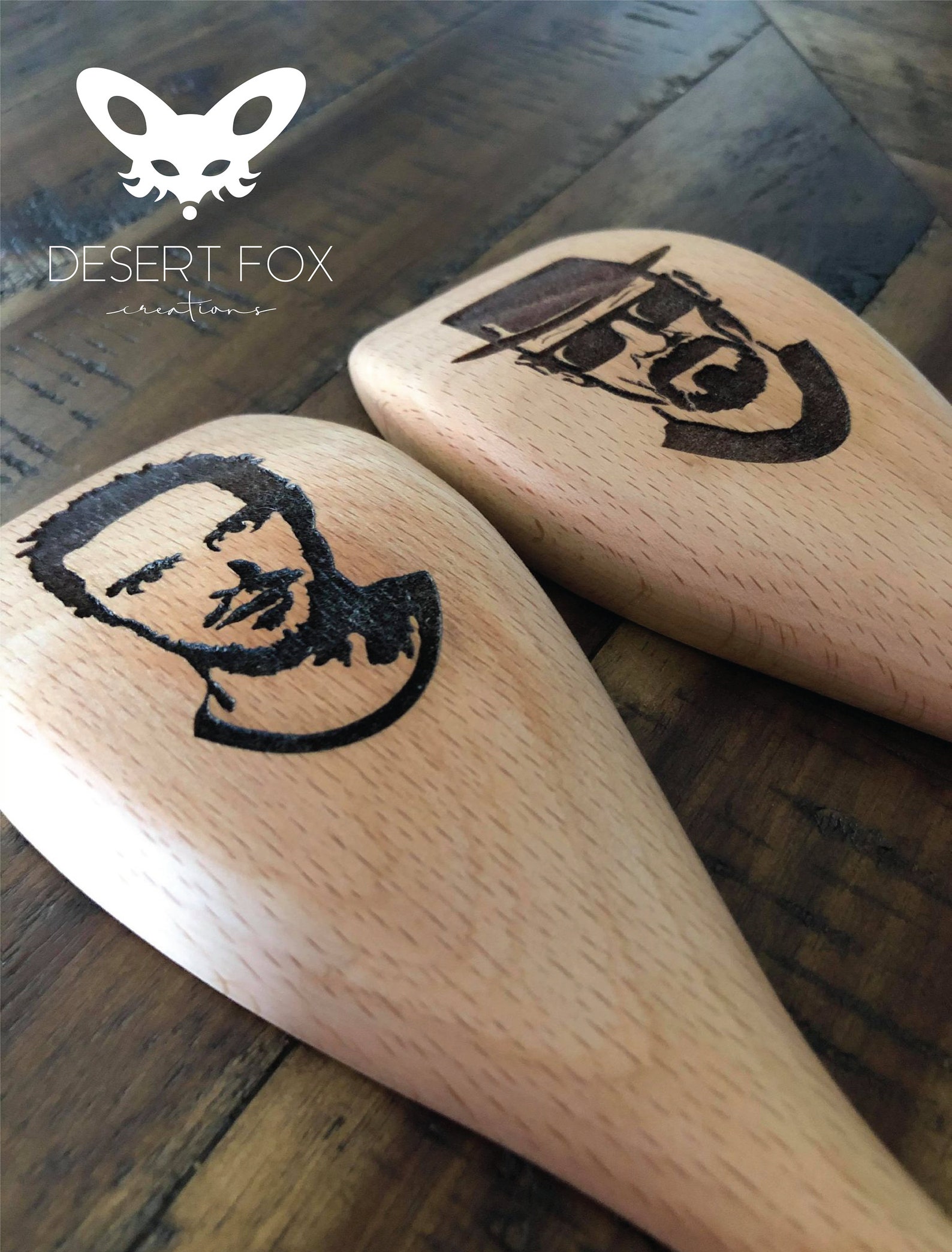 Breaking Bad Spoons Engraved Maple Wood Jesse & Walter Etsy