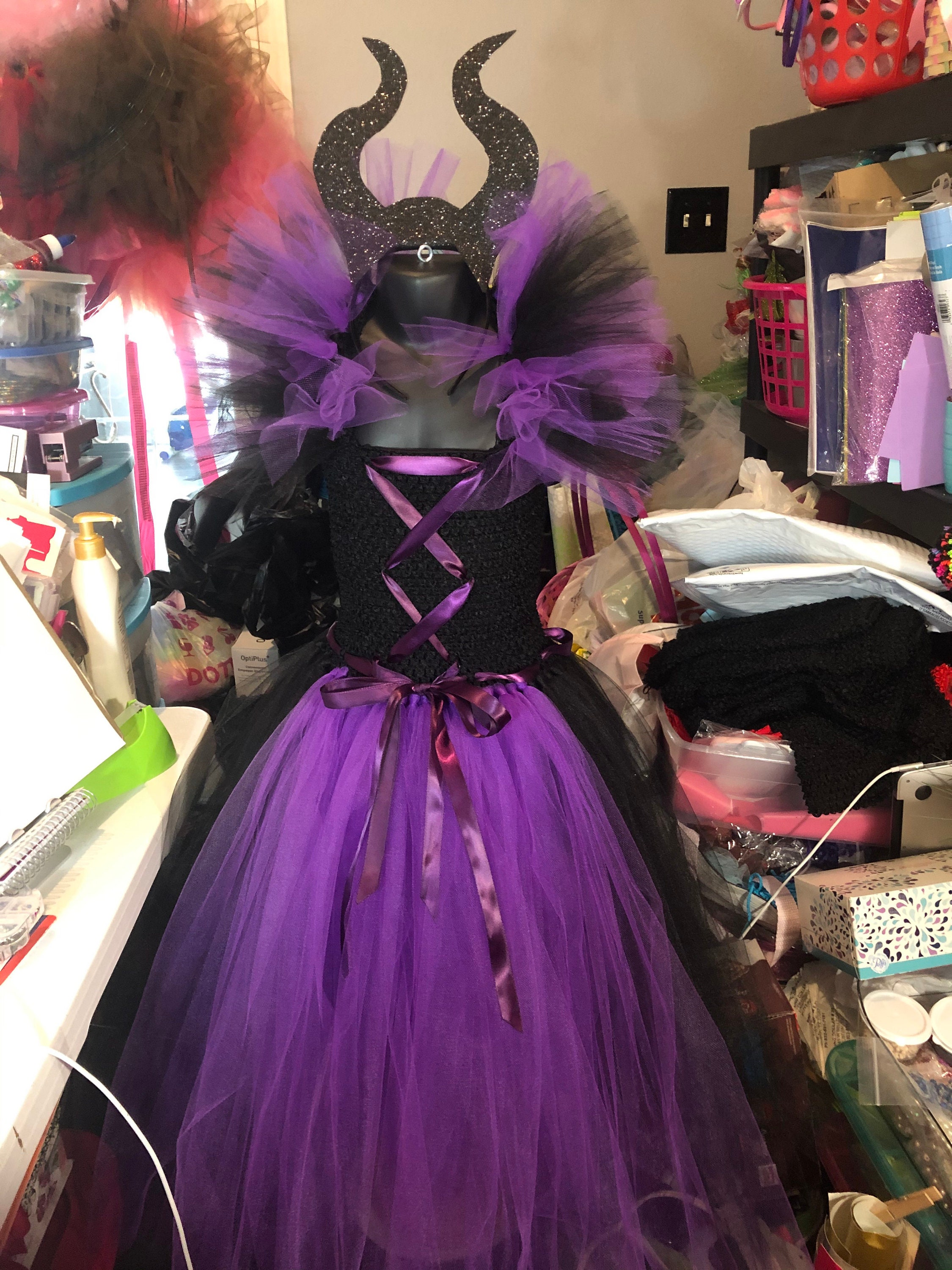 custom maleficent costume