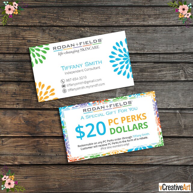 Rodan and Fields PC Perks Dollars PC Perks Coupons Fast Etsy