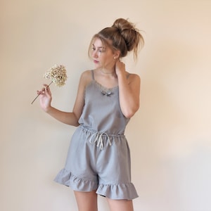 Pajama Set - Shorts and Camisole Top