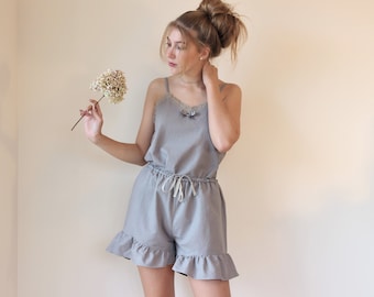 Pajama Set - Shorts and Camisole Top