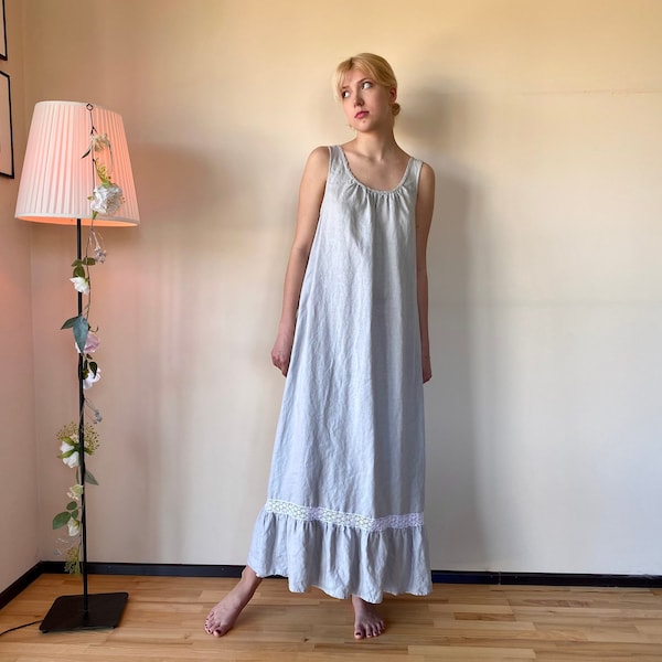 Tank Top Nightgown Etsy