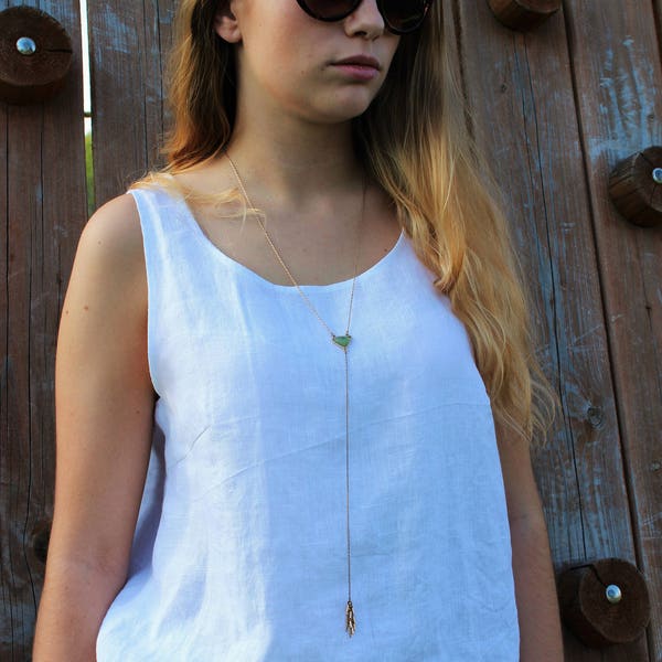 Linen tank top