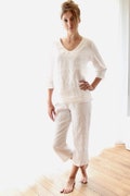 Linen Pajama Set for Women product logo