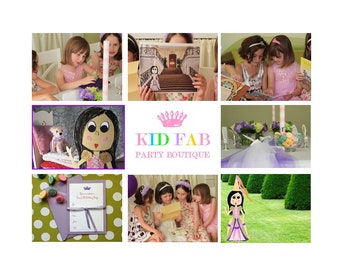 Princess Birthday Party - Printable Storybook and Activities