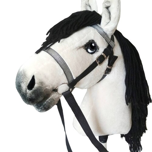 Realistic Hobby Horse on Stick for Kids Hobbyhorse Plush Toy Etsy