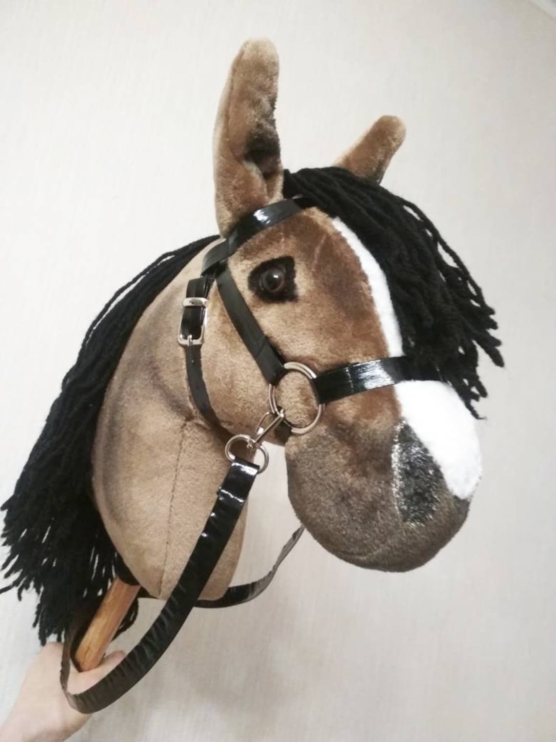 Hobby horse for children Stick horse with removable bridle Etsy