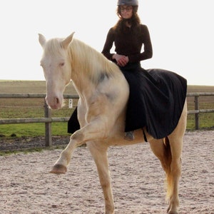 Equestrian riding skirt for women Winter riding gear image 8