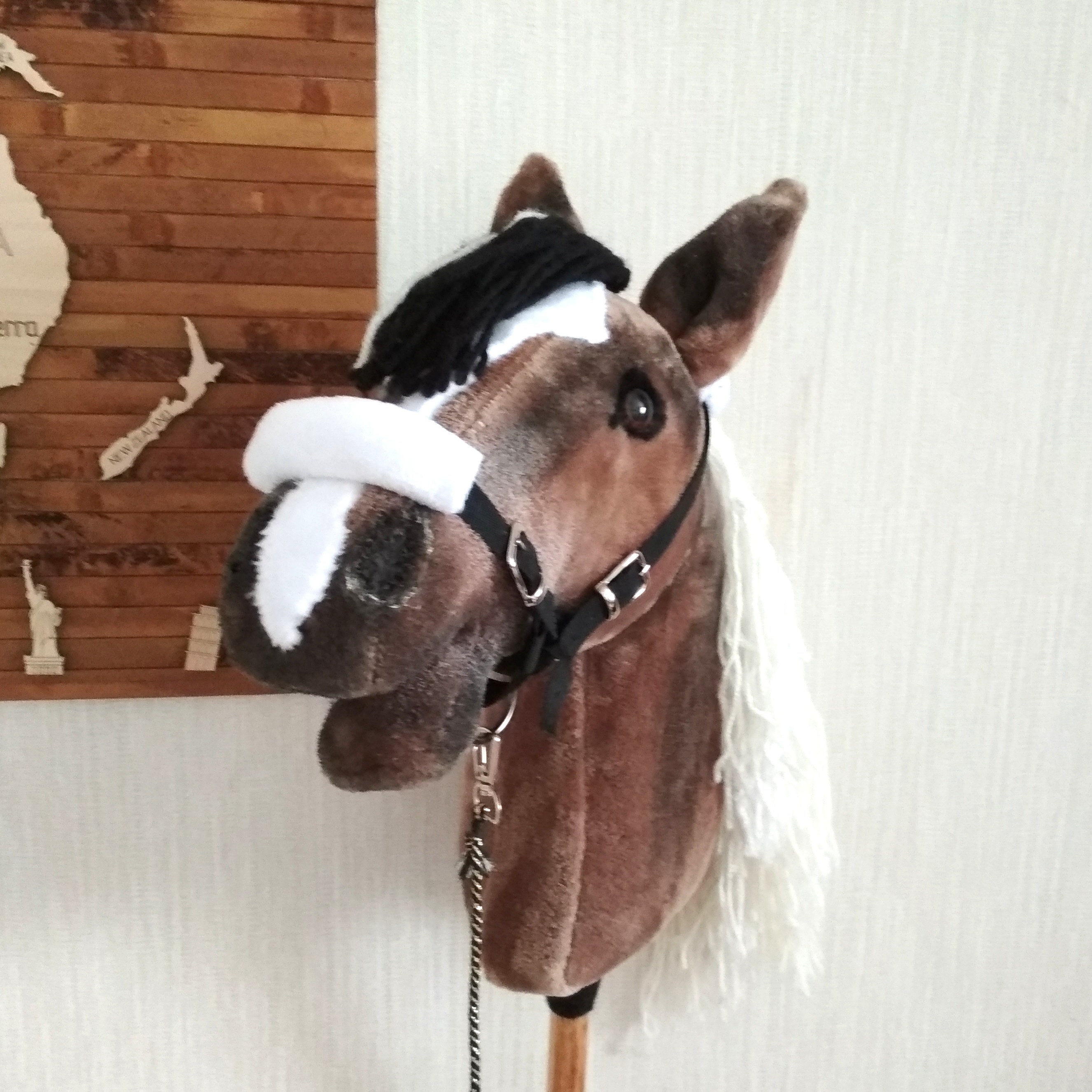 Black Halter for Hobby Horse Hobby Horse Tack Stick Horse Etsy UK