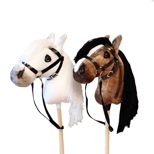 Realistic Hobby Horse on a Stick for Kids Hobbyhorse With Etsy