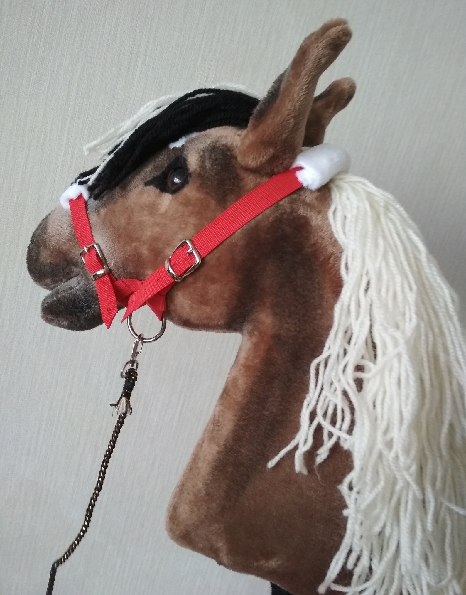 Red Halter for Hobby Horse Hobby Horse Accessories Etsy UK